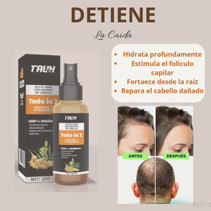 ACEITE CRECIMIENTO DE CABELLO – RESULTADOS EN 2 SEMANAS